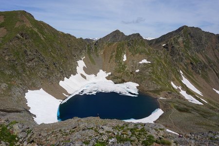 Degenhornsee (2700m) von der Volkzeiner Hütte