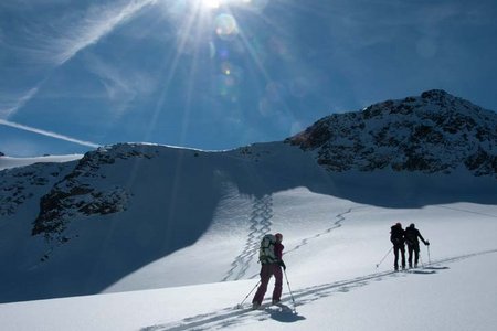 Lüsener Spitze (3231 m) von Lüsens