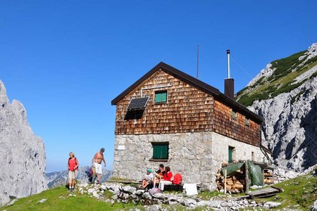 Fritz Pflaum Hütte von der griesneralm