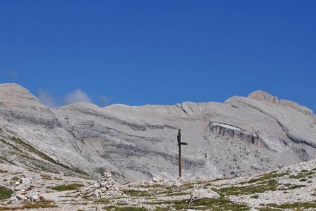 Heiligkreuzkofel-Zehnerspitze (2907/3.026 m) von der Faneshütte