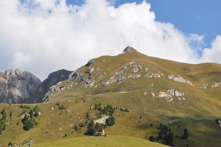 Schlüterhütte  (2306 m) von der Zanser Alm