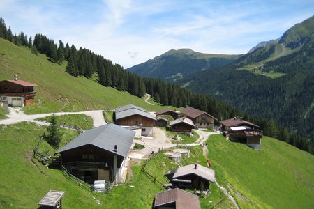 Sommerbergalm-Bichlalm-Talstation Hintertuxer Gletscherbahn