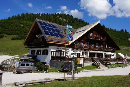 Fodara Vedla (1980 m) am Banch dal Se Steig