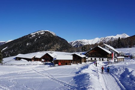 Sattelbergalm über den Wassersteig