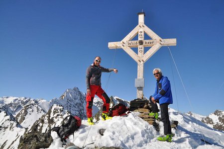 Wildkopf (2719 m) vom Alpengasthof Bergheim Fotsch