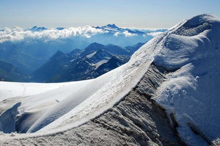 Großvenediger (3666 m) von der Neuen Prager Hütte