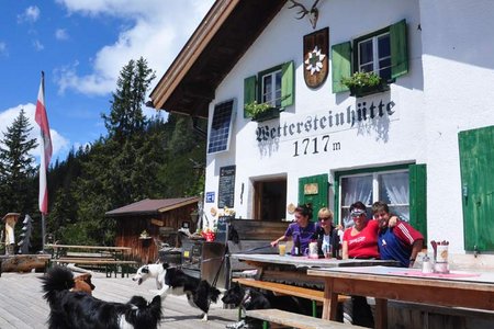 Wettersteinhütte von Weidach/Leutasch