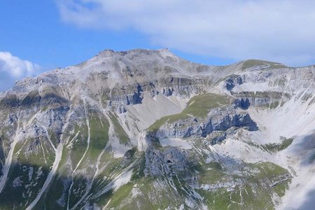 Kesselspitze (2728 m) von der Blaserhütte