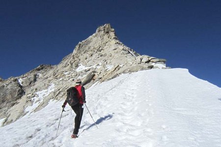 Olperer (3476 m) vom Schlegeisspeicher