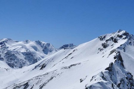 Hintere Schöntaufspitze (3324 m) aus dem Martelltal