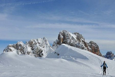 Kleine Gaisl-Croda Rossa Pizora (2859 m) von der Senneshütte