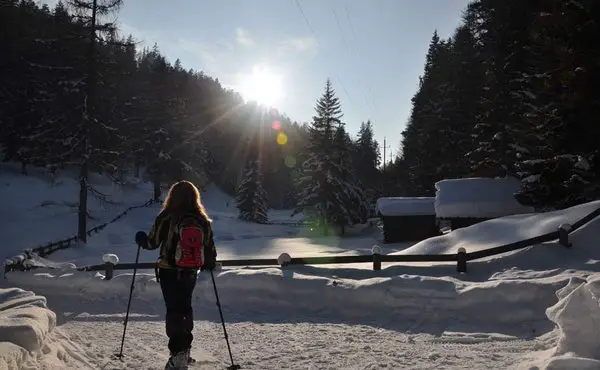 Seefeld/Leutasch - Schneeschuhwandern auf olympischen Pfaden