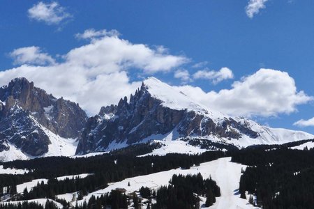 Plattkofel (2958 m) von Saltria