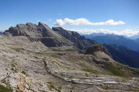 Latemarspitze (2791 m) von Obereggen