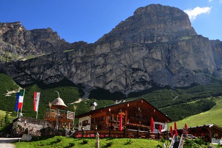 Edelweiss Hütte (1832 m) von Kolfuschg