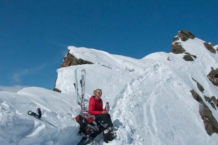 Zwieselbacher Grieskogelscharte (3004 m) von der Pforzheimerhütte