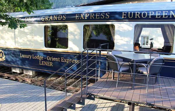 Terrasse beim Orient-Express