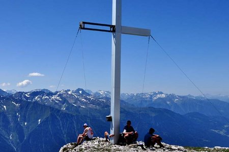 Hohe Munde (2662 m) von der Buchner Höhe