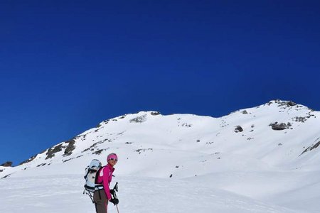 Laaser Spitze (3305 m) vom Berggasthof Stallwies