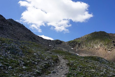 Rote Wand (2818m) vom Staller Sattel