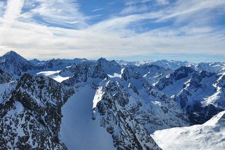 Westlicher Seeblaskogel (3048 m) von Lüsens