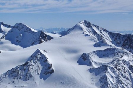 Similaun (3606 m) von der Similaunhütte