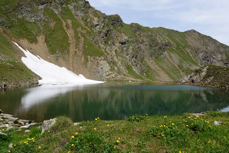 Falkamsee (2700m) von der Volkzeiner Hütte