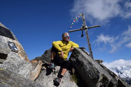 Klockerkarkopf (2912 m) von Kasern über Birnlücken-Hütte