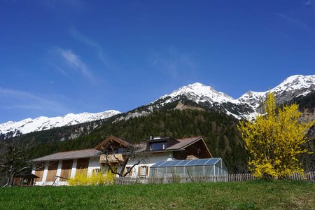 Am Adolf-Pichler-Weg nach Absam