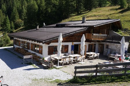 Trunahütte über die Gerichtsherrnalm