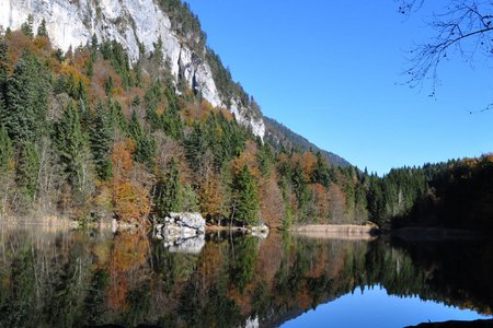 Leichter Lernen Weg zum Berglsteiner See