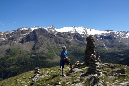 Pederköpfl (2585 m) vom Parkplatz Zufritt