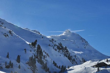 Bamberger Hütte (1756 m) vom Gasthaus Wegscheid