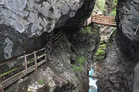 Gilfenklamm im Ortsteil Stange