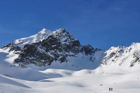 Hinterer Daunkopf (3225 m) von der Mutterbergalm