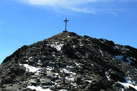 Hochgrabe (2951m) von der Volkzeiner Hütte