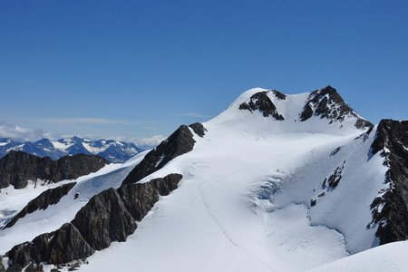 Wildspitze (3774 m) von der Breslauer Hütte