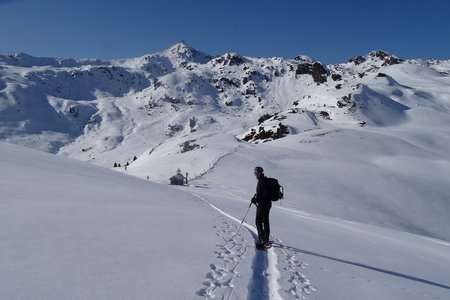 Markkirchl am Salzachjoch (1983 m) vom Kurzen Grund in der Kelchsau, Tirol