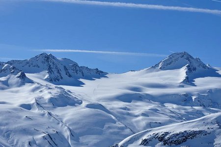 Fineilspitze (3514 m) vom Hochjochhospiz