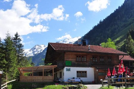 Voldertalhütte (1376 m) vom Volderwildbad