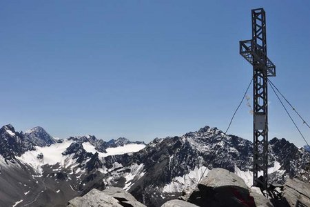 Schöntalspitze (3002 m) vom Westfalenhaus