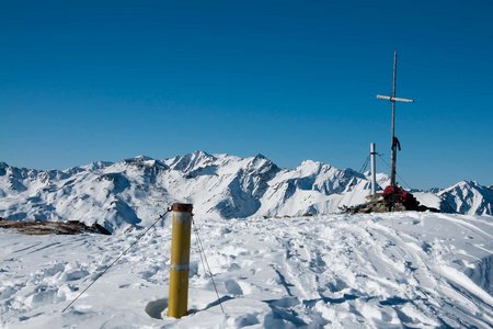 Hühnereggen (2732 m) vom Alpengasthof Bergheim Fotsch