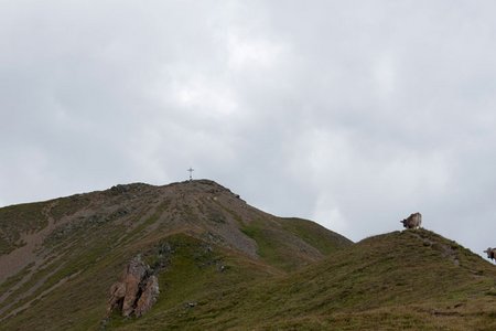 Rötenspitze (2481 m) vom Almis Berghotel