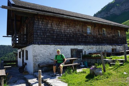 Rotwand Alm von Fall am Sylvensteinstausee