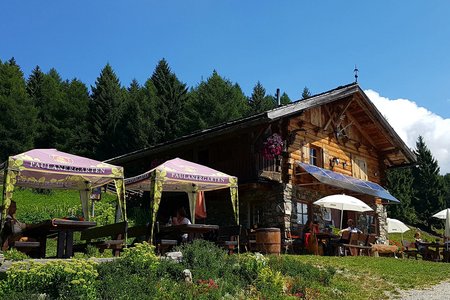 Unterpulghütte (1560m) von Lajen über Tschöfas