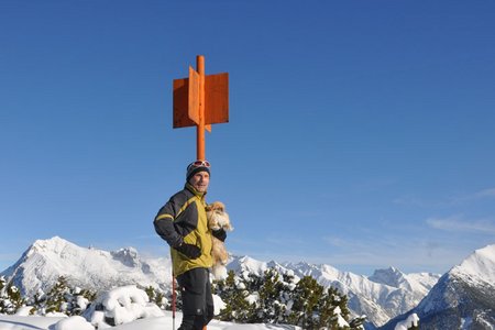 Zäunlkopf (1746 m) von Scharnitz