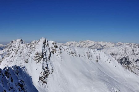 Hochreichkopf (3010 m) von Niederthai