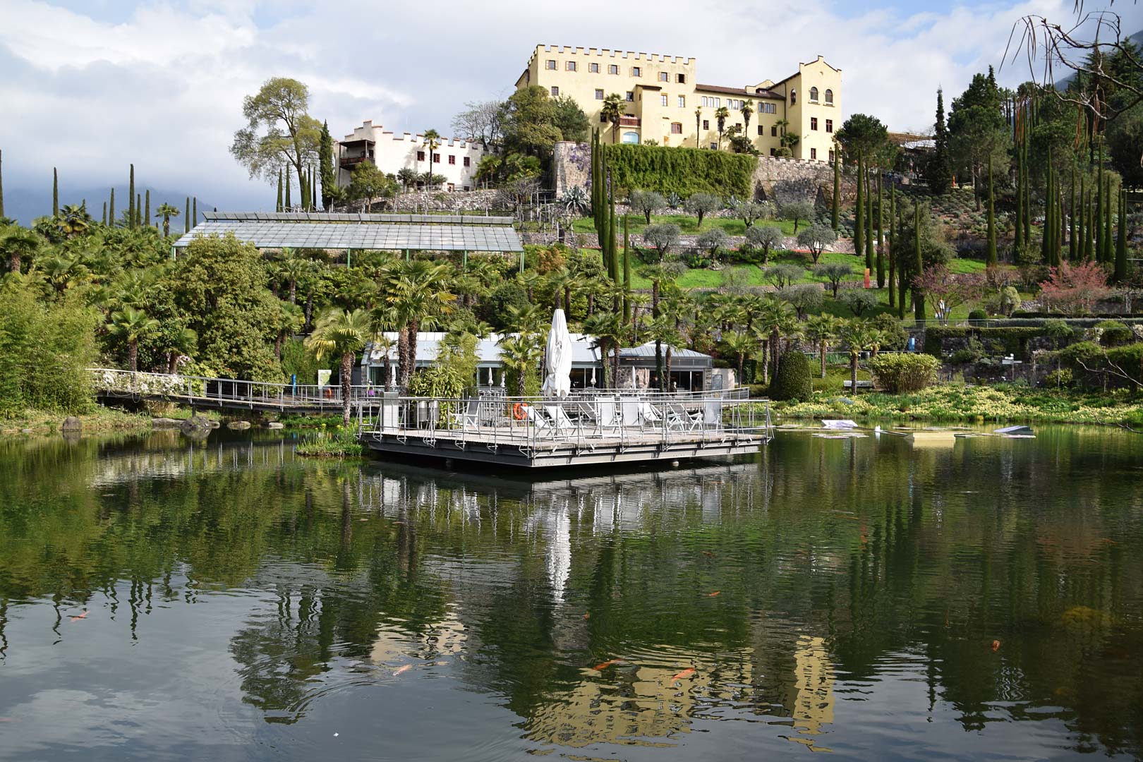 Die Gärten von Schloss Trauttmansdorff