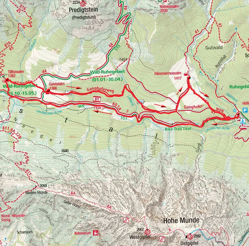 3-Almen-Rundwanderung im Gaistal 3-Almen-Rundwanderung im Gaistal