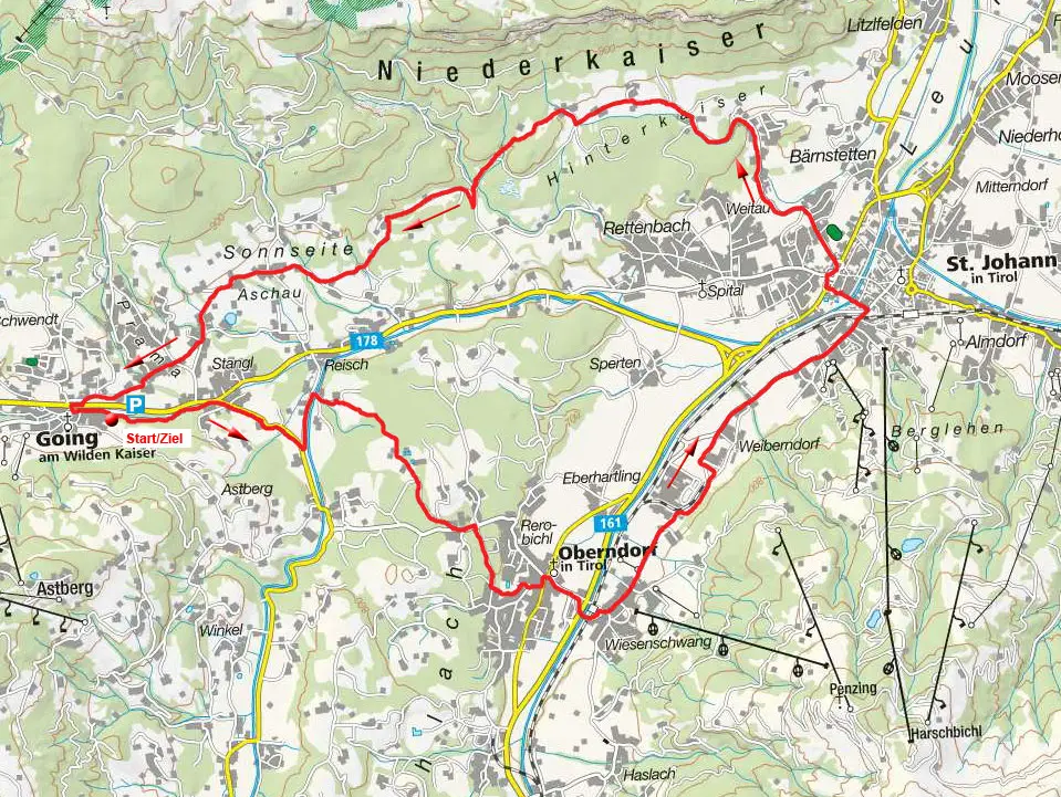 Unterwegs am Fuße des Wilden Kaisers Unterwegs am Fuße des Wilden Kaisers